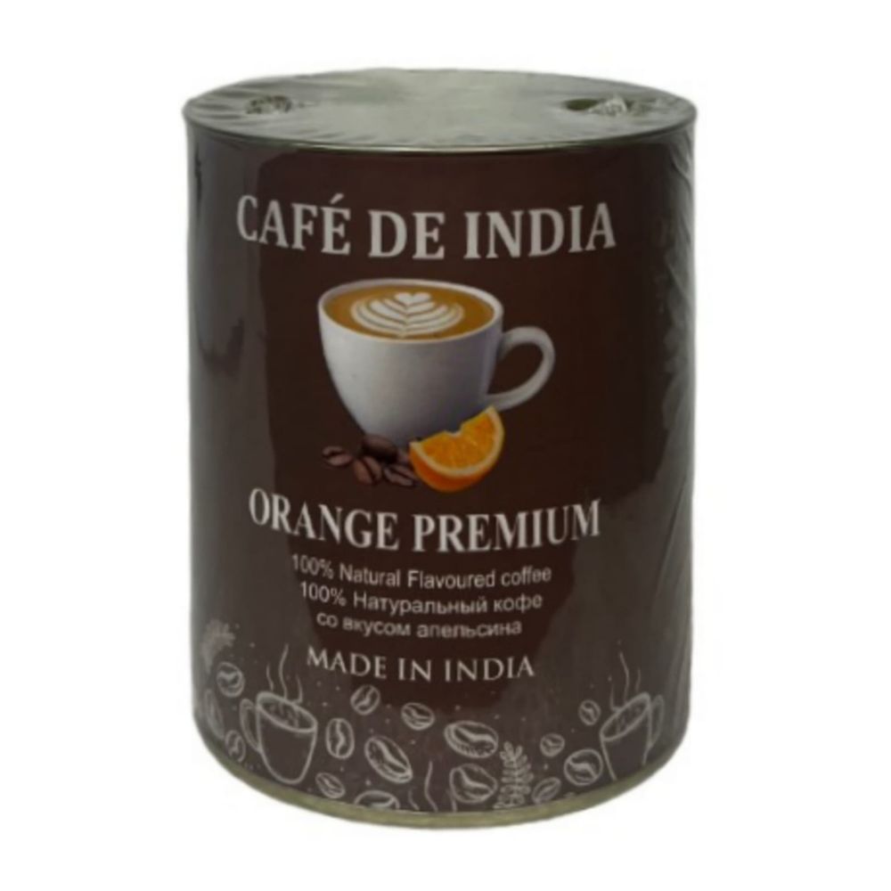 Кофе растворимый со вкусом апельсина Bharat BAZAAR Orange 100 г
