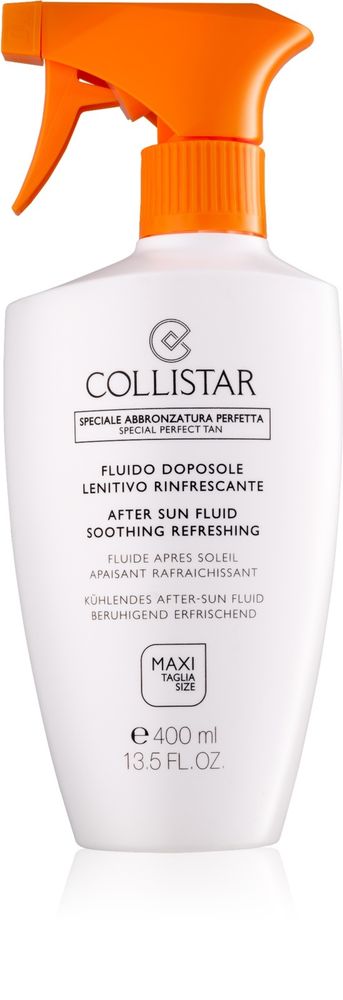 Collistar Special Perfect Tan After Sun Fluid Soothing Refreshing успокаивающая жидкость для тела после загара