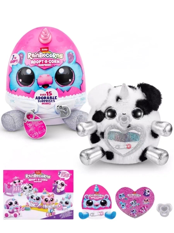 Мягкая игрушка Зуру Rainbocorn Adopt A Corn Далматинец