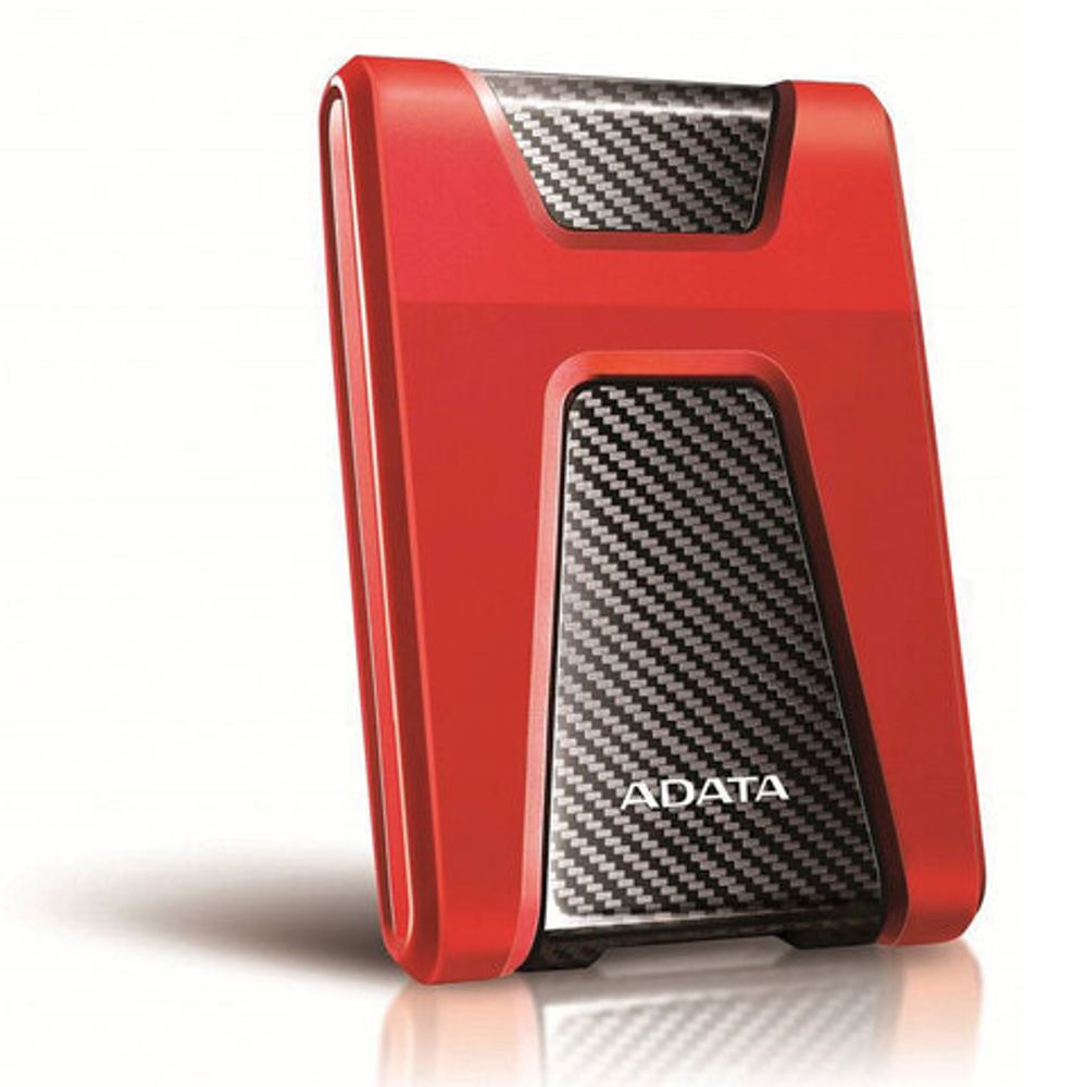 Внешний жесткий диск A-DATA DashDrive Durable HD650 1TB, 2.5", USB 3.0, красный, AHD650-1TU31-CRD