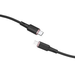 C2-01 USB-C to Lightning zinc alloy silicone charging data cable