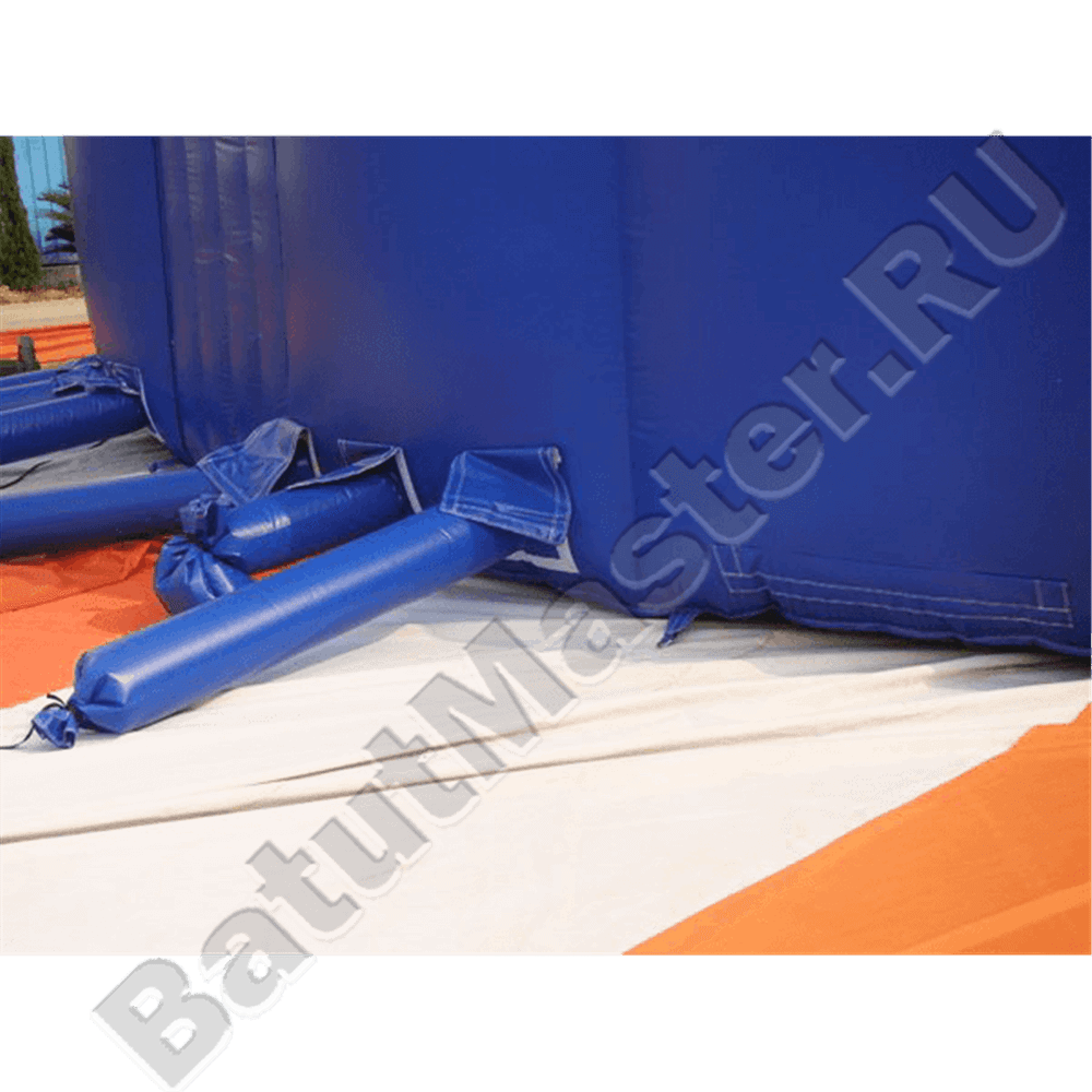 Коммерческий надувной батут «Ледяная гора», 12,5×11,5×9 м