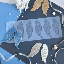 Силиконовый мат для отливки шоколада «Крылья»