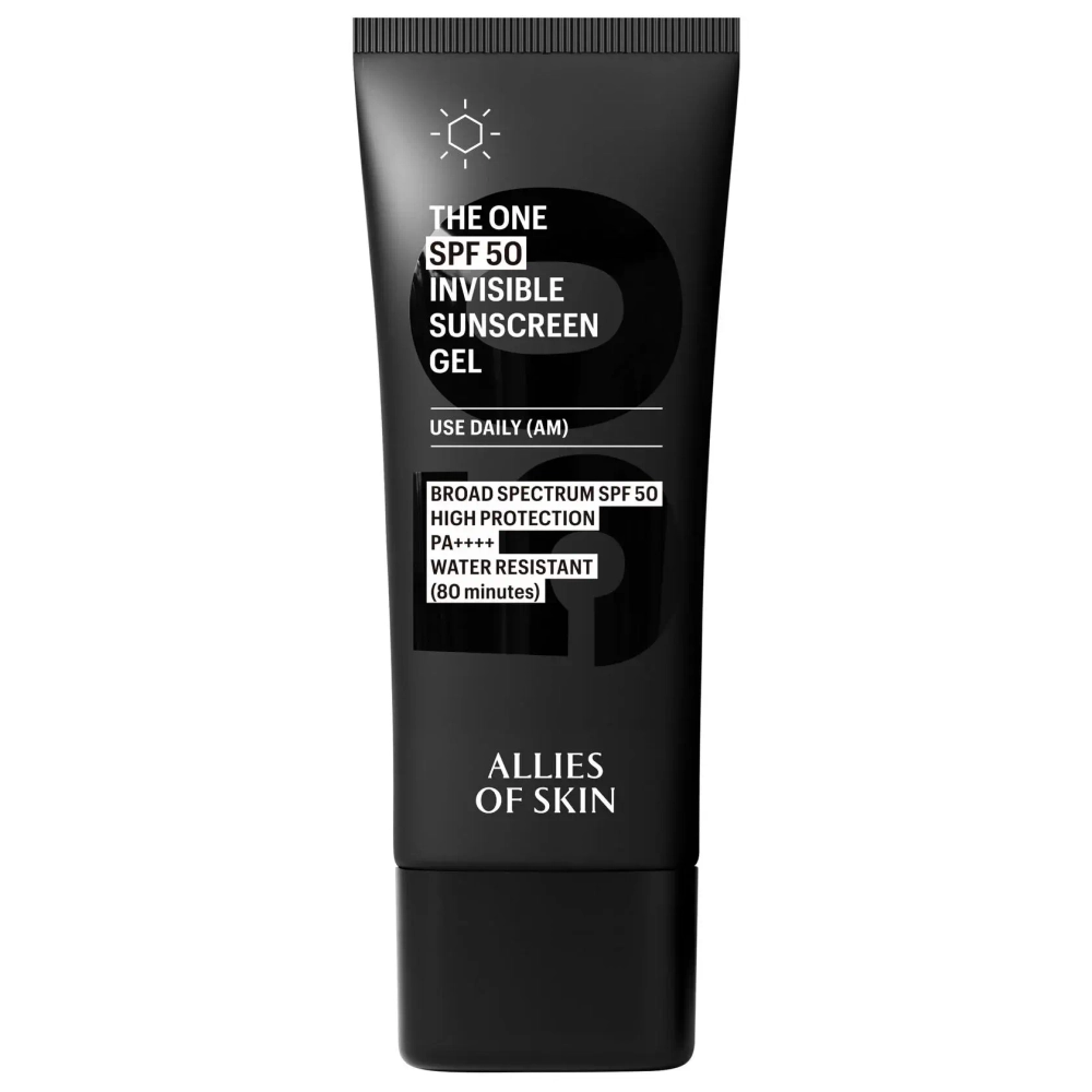 ALLIES OF SKIN Невидимый солнцезащитный гель SPF 50 The One SPF 50 Invisible Sunscreen Gel