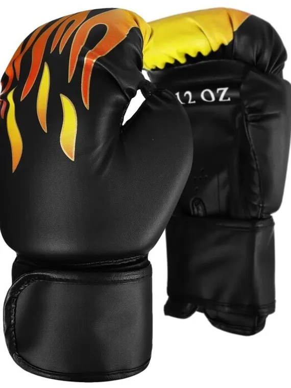 Перчатки боксерские, 12 унций, цвета МИКС