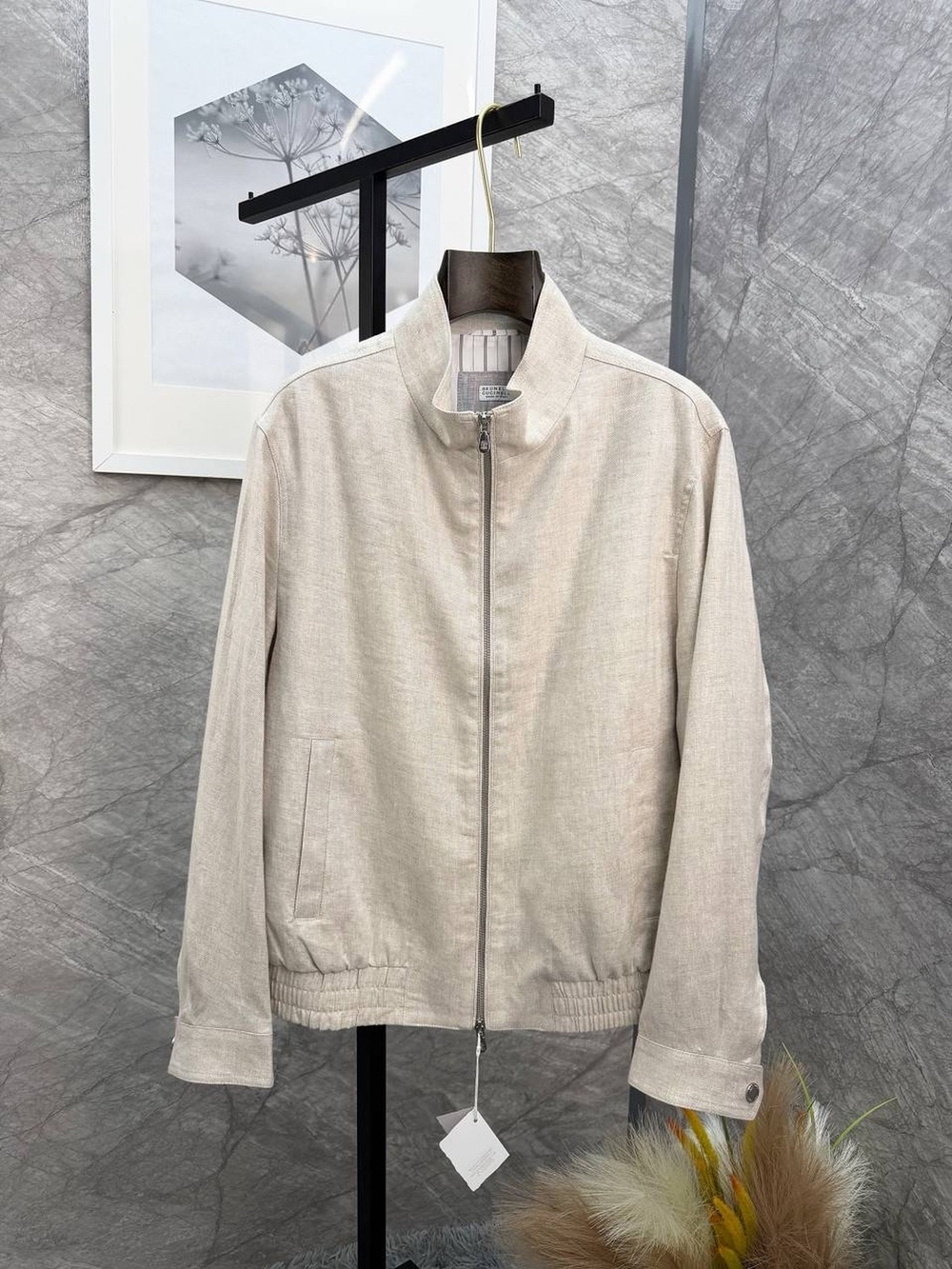 Льняной костюм Brunello Cucinelli