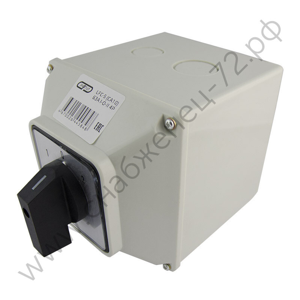 Переключатель кулачковый в корпусе Энергия LFC-5 (СА-10)