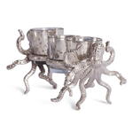 Подсвечник Secret De Maison OCTOPUS3 ( mod. 3923 ) алюминиевый сплав, 24,5x11,5x11 см, никель/nickel antique