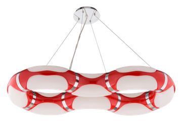 1074P-1/8 RED (1) Люстра #