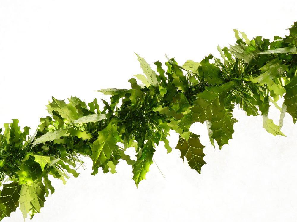 Мишура новогодняя 2м*9см "Лепестки" микс цветов 991369