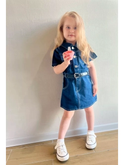 Платье джинсовое