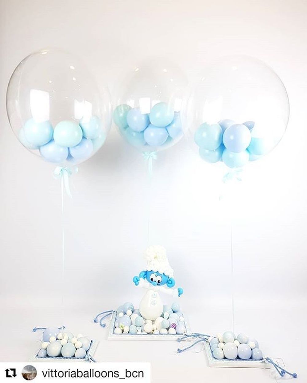 Шар (36''/91 см) Сфера 3D, Deco Bubble, Прозрачный, Кристалл, 1 шт.