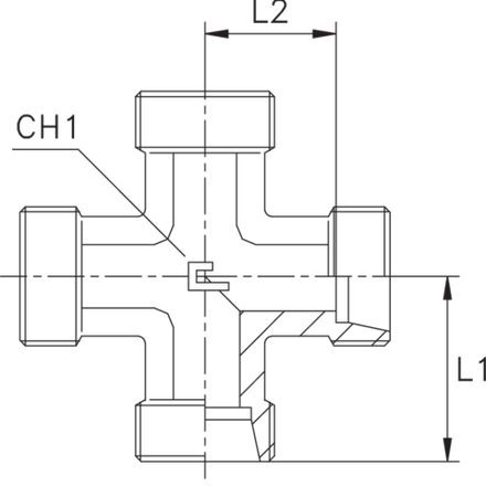 Соединение PX DL06 12x1.5 (корпус)