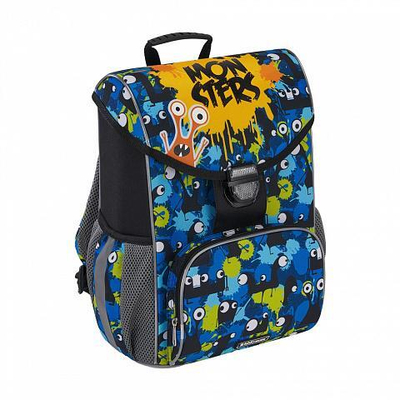 Ранец 25x37x14см ErgoLine 15L Monsters (ErichKrause)