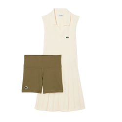 Теннисное платье Lacoste Ultra Dry Tennis - lapland/olive