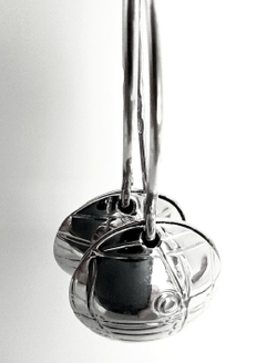 Серьги серебряные Эстерелла, проба 925, родированные/Ф