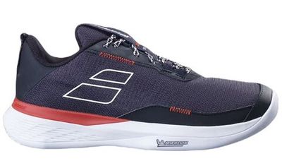 Мужские кроссовки теннисные Babolat SFX Evo Clay - black/fiesta red