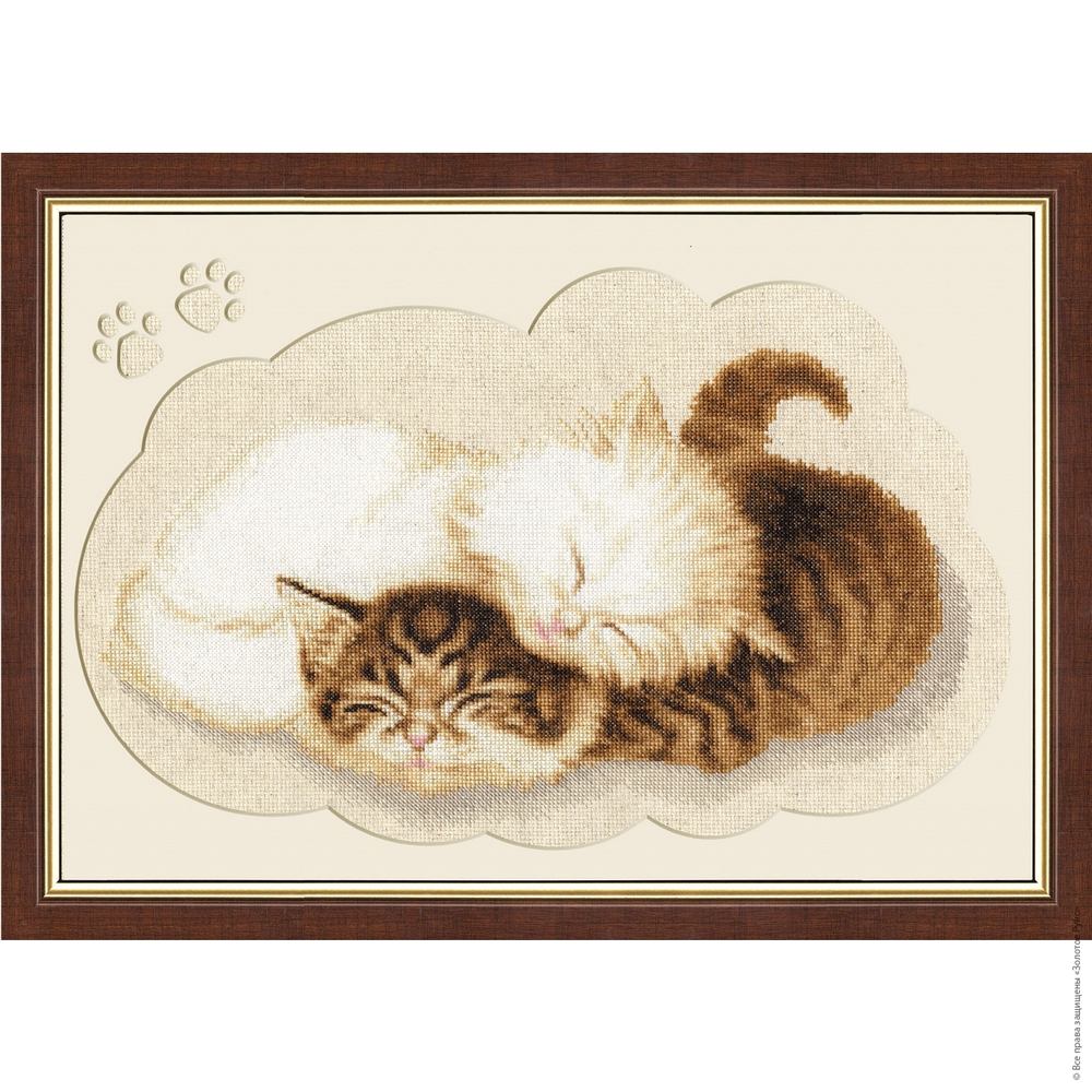"Котята"-НЛ-017 вышивка