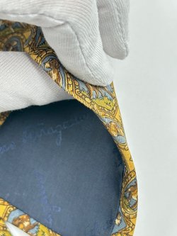 Галстук «Собаки» Salvatore Ferragamo