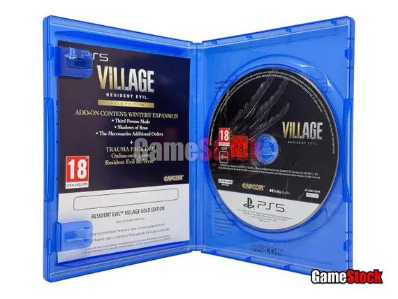 PS5 Resident Evil 8 Village Gold Edition (поддержка PS VR2) (Б/У, Полностью на русском языке, PPSA-01557)