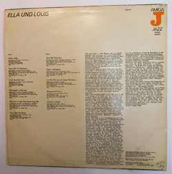 Ella Fitzgerald Und Louis Armstrong Ella Und Louis
