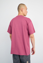 Carhartt WIP CHASE - Базовая футболка - Бордовый