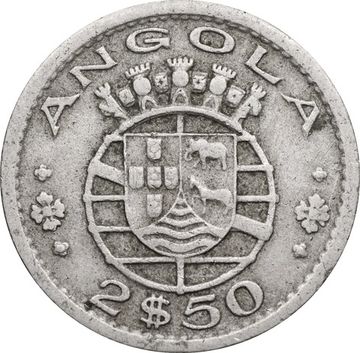 2,5 эскудо 1953-1974 Ангола