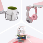 Стол для компьютера (для геймеров) EUREKA GIP 47, Pink (ZX-GIP-P47PK)