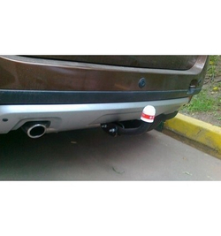 Фаркоп Трейлер 9041.01 на Renault Duster 2010г.-(паспорт и сертификат в комплекте)(без электрики)