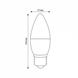 Лампа светодиодная Volpe OPTIMA DIM E27 6Вт 4000K UL-00009222