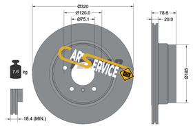 BENDIX Braking - BDS1318
