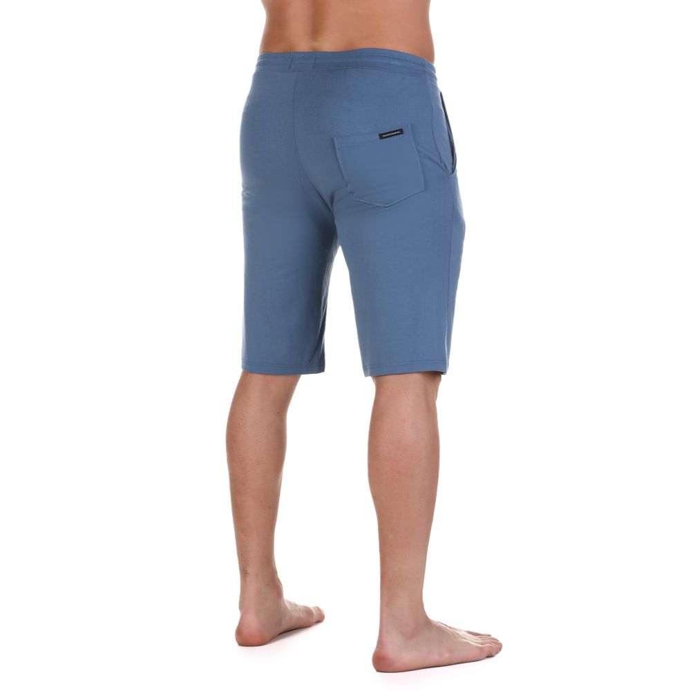 Мужской домашний комплект (футболка и шорты) голубой BALDESSARINI 95014/4006 820