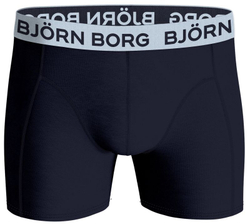Мужские спортивные боксеры Björn Borg Cotton Stretch Boxer 3P - blue/green/navy blue