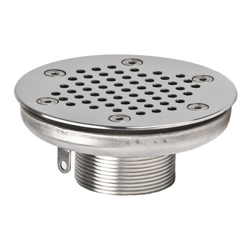 Плато аэромассажное д.120 (плитка) G2" (наруж.) нерж. AISI-304