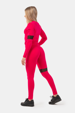 Лосины Nebbia Sporty Smart Pocket High-Waist Leggings 404 pink