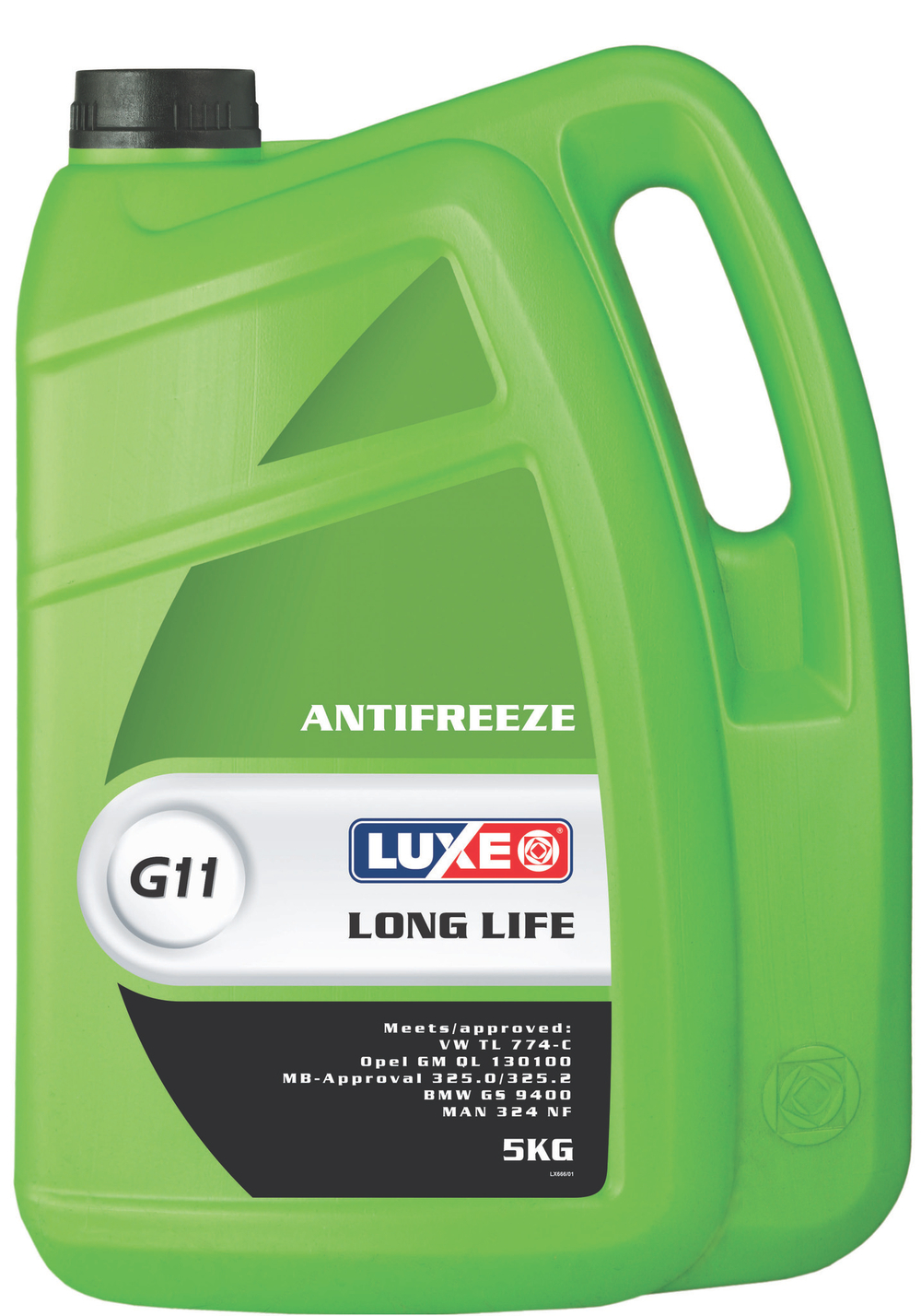 Антифриз Luxe Long Life зеленый G11 5 кг