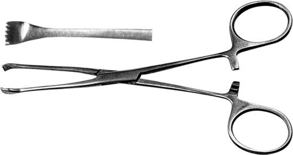 ТМ- З-24 Зажим для захватывания кишечной стенки, 152 мм (НОВОЕ ИСПОЛНЕНИЕ)