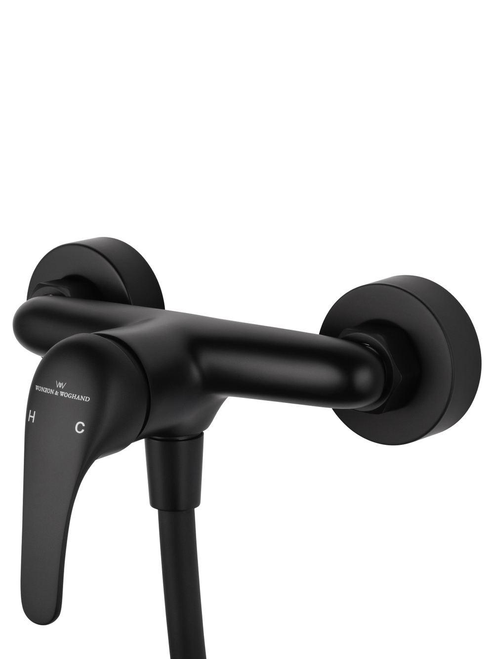 Смеситель для душа WONZON & WOGHAND, Черный матовый (WW-4540-MB)