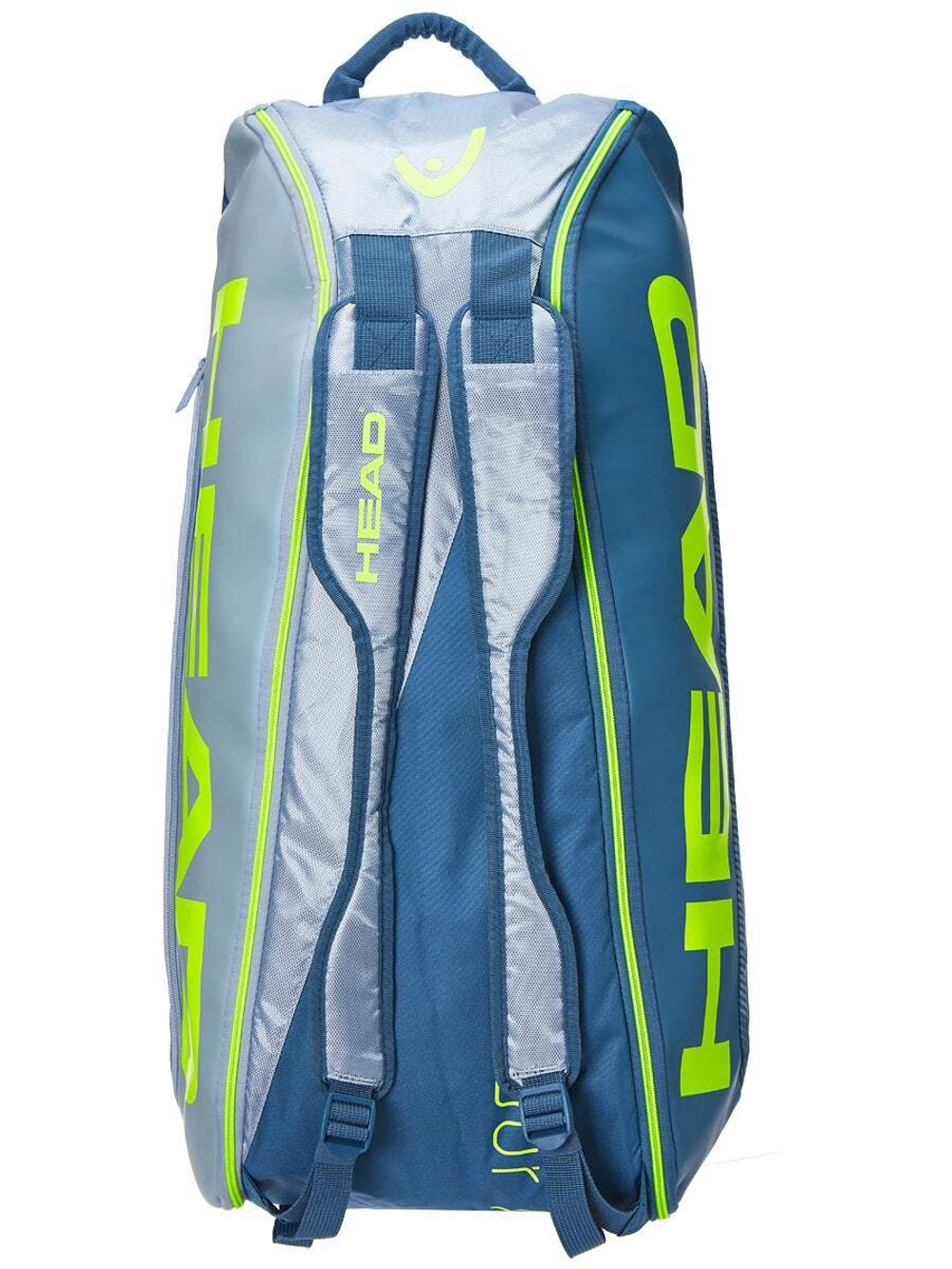 Сумка теннисная Head Tour Team Extreme 9R Supercombi - grey/neon yellow