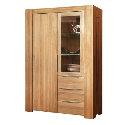 ФЬОРД Шкаф с витриной (вар.2)