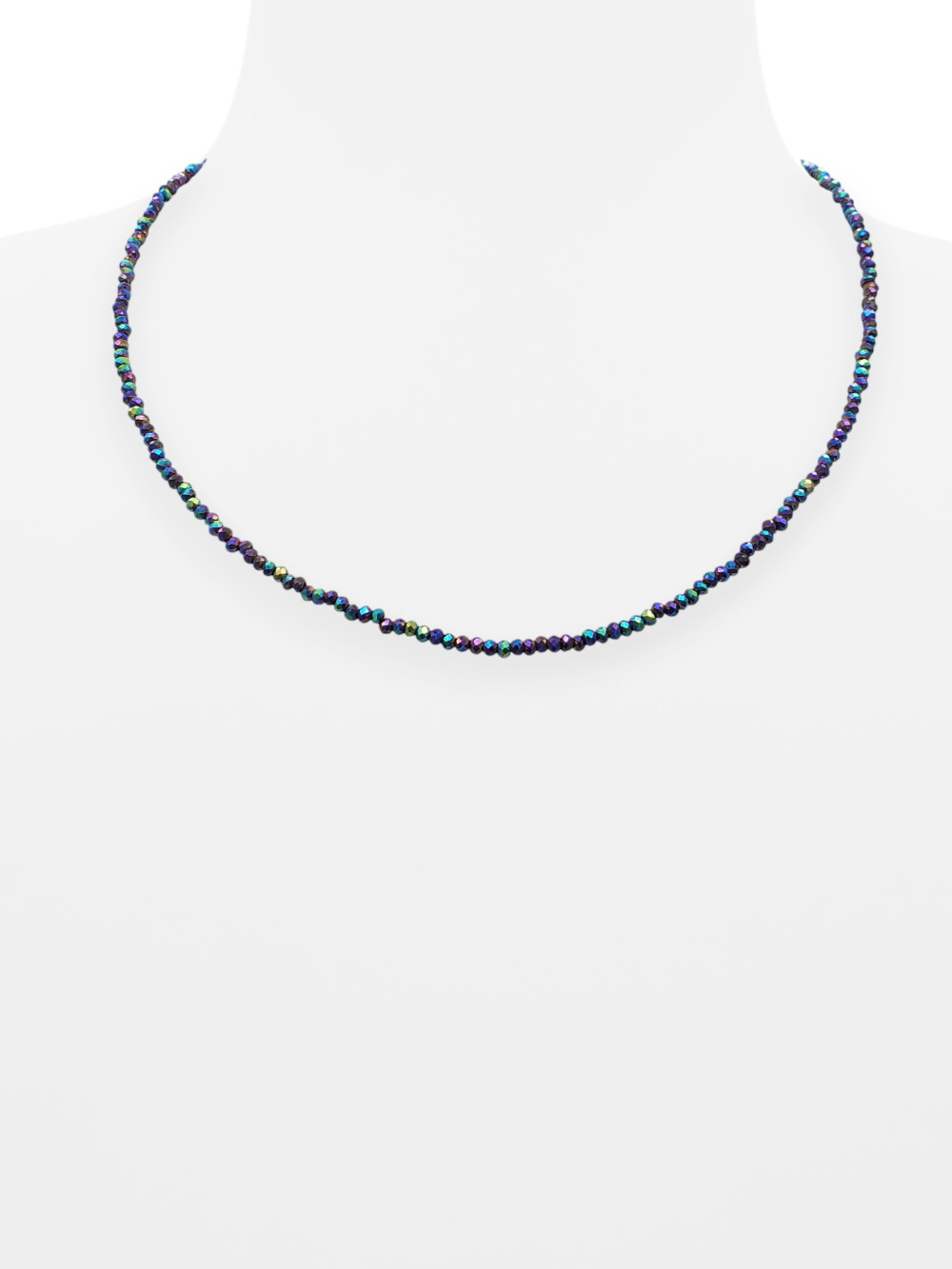 91002103 Колье Роман с камнем