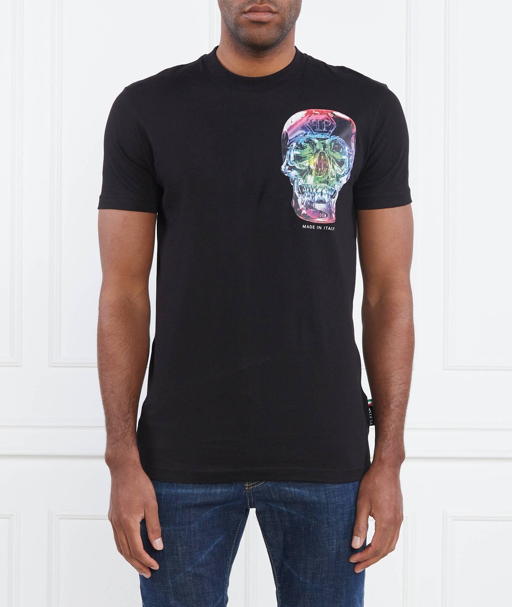 Футболка Philipp Plein - черный(MTK6218 PJY002N)