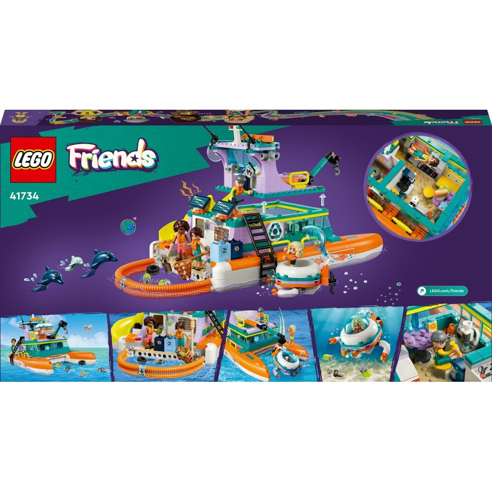LEGO Friends — Морская спасательная шлюпка 41734
