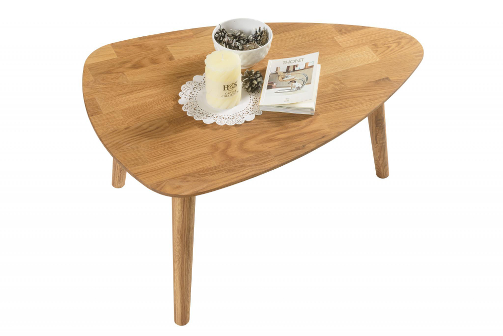 Стол журнальный из массива дуба Nord