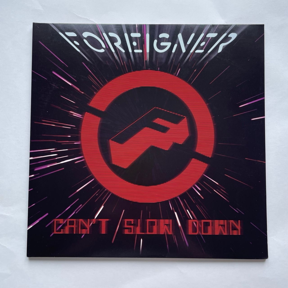 Винтажная виниловая пластинка LP Foreigner Can't Slow Down (Европейский Союз 2010)