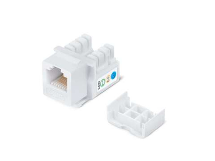 Вставка Keystone Jack, RJ-45(8P8C) Ripo, угол 90 градусов, 110 IDC