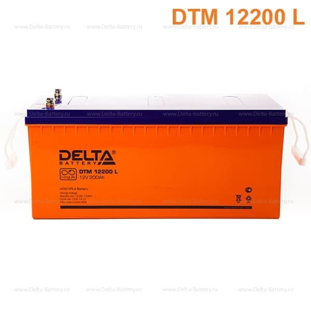 Аккумуляторная батарея Delta DTM 12200 L (12V / 200Ah)