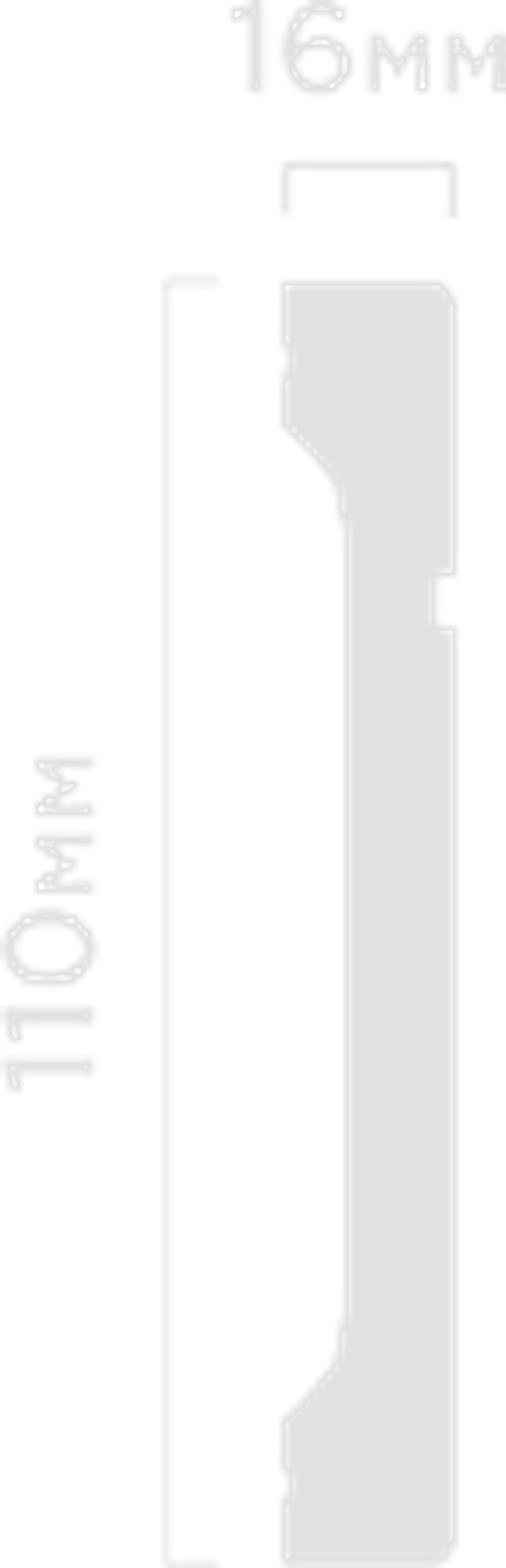 Плинтус HiWood, 110x16 мм