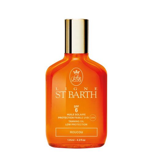 LIGNE ST BARTH ROUCOU TANNING OIL LOW PROTECTION SPF6 125 мл. МАСЛО ПОМАДНОГО ДЕРЕВА SPF6