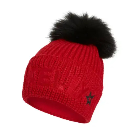 KELLY шапка женская K24A-8190_02_GOYA_red_KELLY FW2425